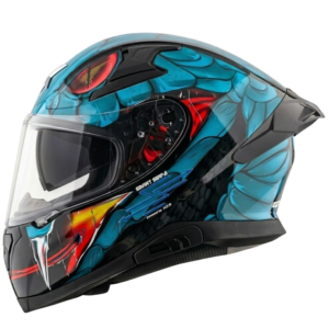 Axor X Altor Apex Venomous Smart Bluetooth Helmet (Black Blue)