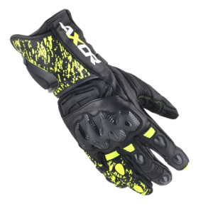 Axor Enzo Riding Gloves (Black Neon Yellow)