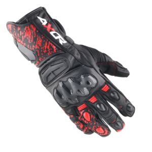 Axor Enzo Riding Gloves (Black Red)