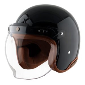 Axor Retro Jet Helmet (Black)