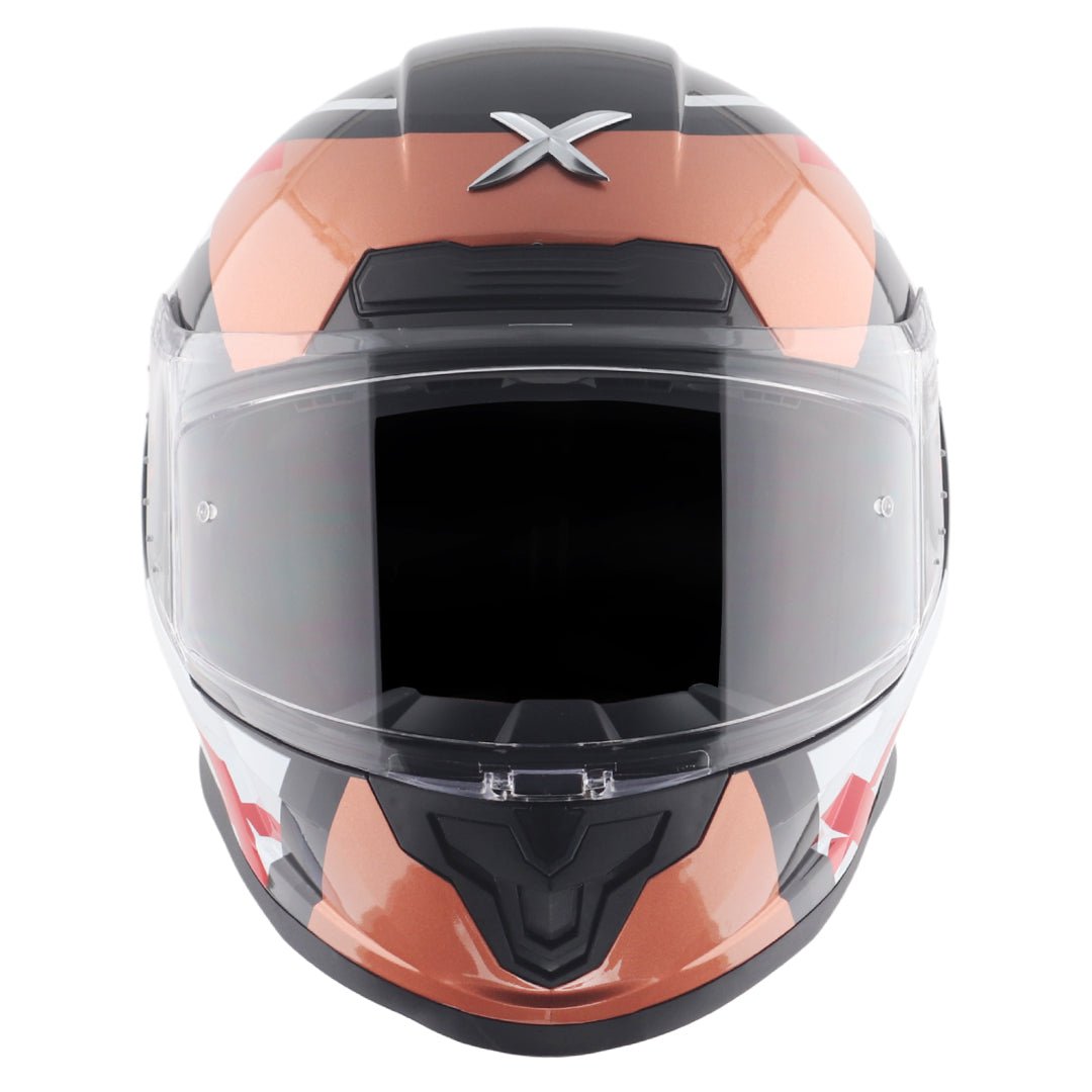 Saber X-Sport Helmet (Black Orange) - Image 3