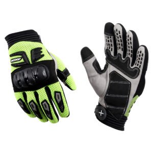 Axor Airstream Riding Gloves (Black Neon Green)