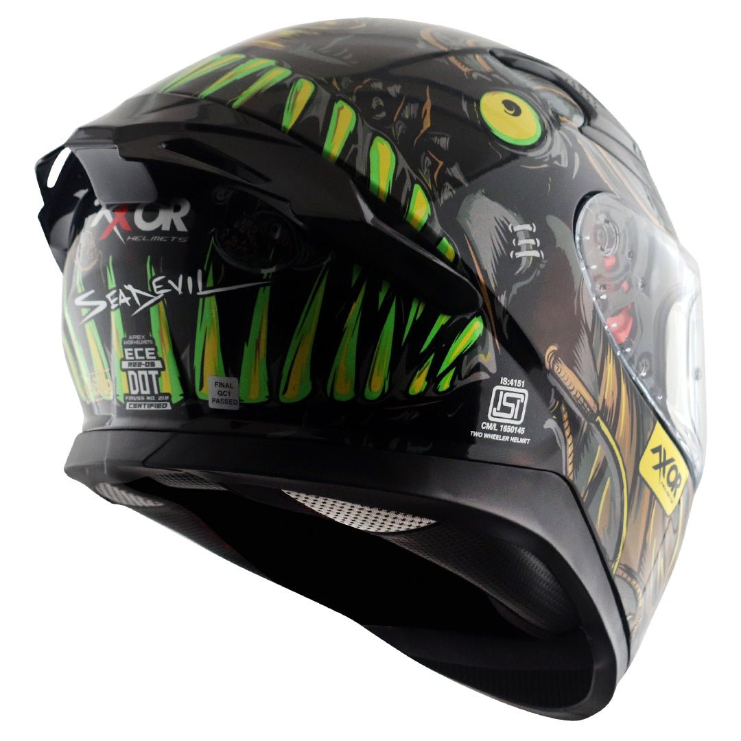 Apex Seadevil Helmet (Black Gold) - Image 6
