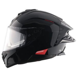 Axor Brutale Solid Colors Dual Spoiler Helmet (Black)