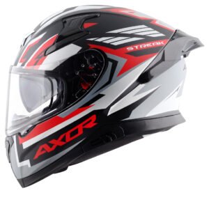 Apex Streak Helmet (Dull Black Red)