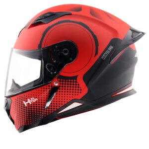 Hunter Spear Helmet (Dull Red Black)