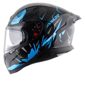 Apex Hunter Helmet (Black Neon Blue)
