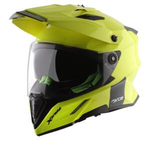 X-Cross Dual Visor Helmet (Neon Yellow)