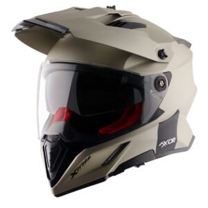 X-Cross Dual Visor Helmet (Nickel)