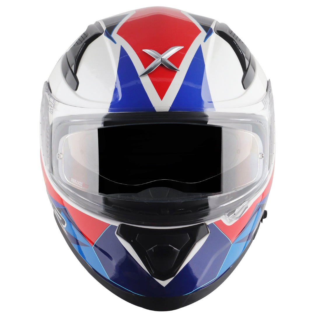 Apex Prism Helmet (White Blue) - Image 3