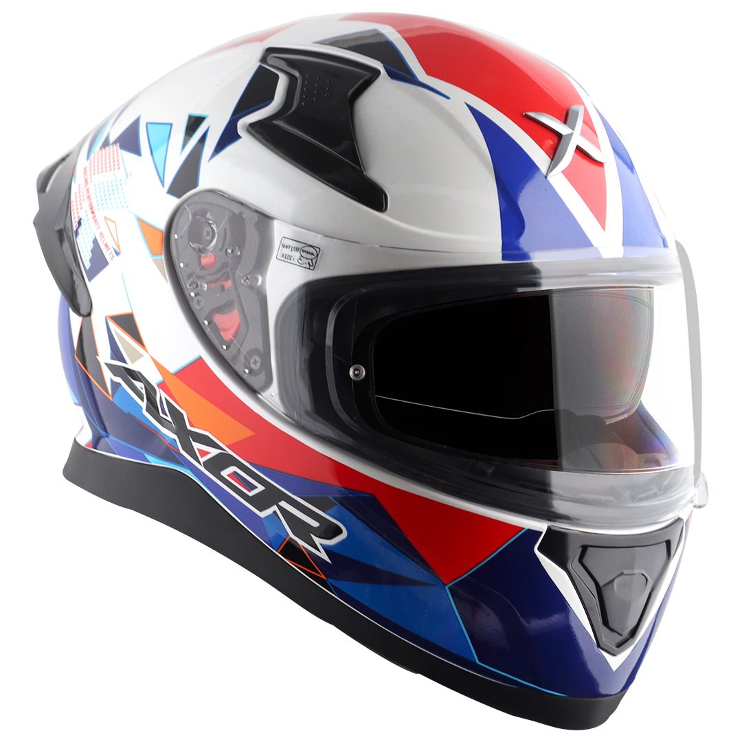 Apex Prism Helmet (White Blue) - Image 4