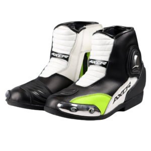 Axor Slicks Riding Boots (Black Neon Green)