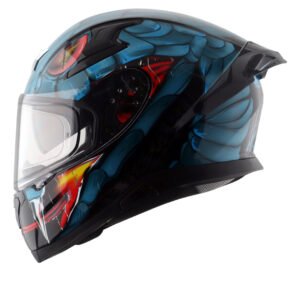 Apex Venomous Helmet (Black Blue)