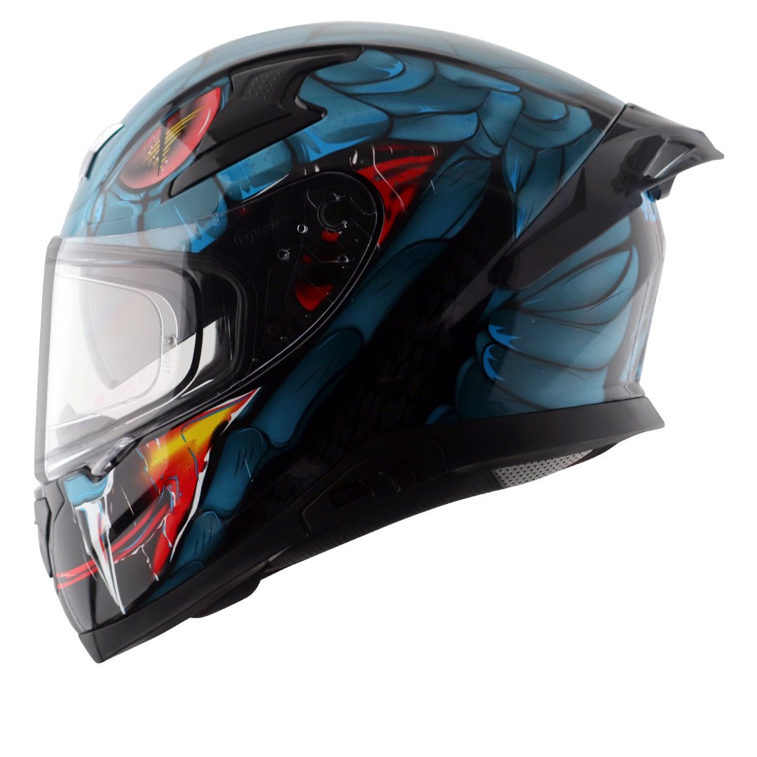 Apex Venomous Helmet (Black Blue)
