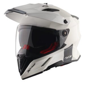 X-Cross Dual Visor Helmet (White)