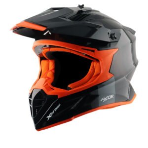 X-Cross Single Color Helmet (Black)