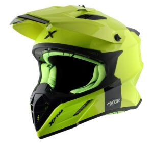 X-Cross Single Color Helmet (Neon Yellow)