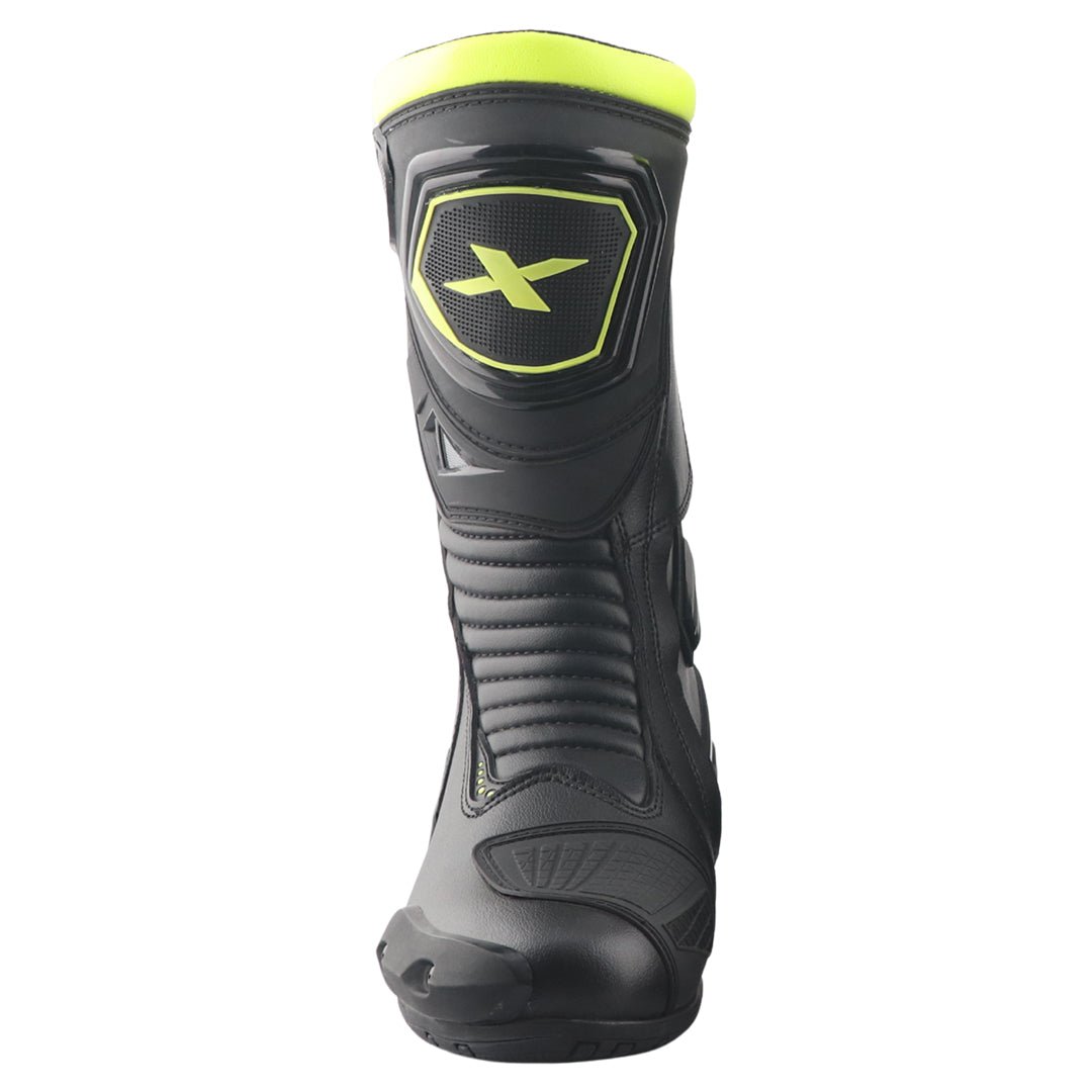 Axor Slipstream Pro Riding Boots (Black Neon Green) - Image 2
