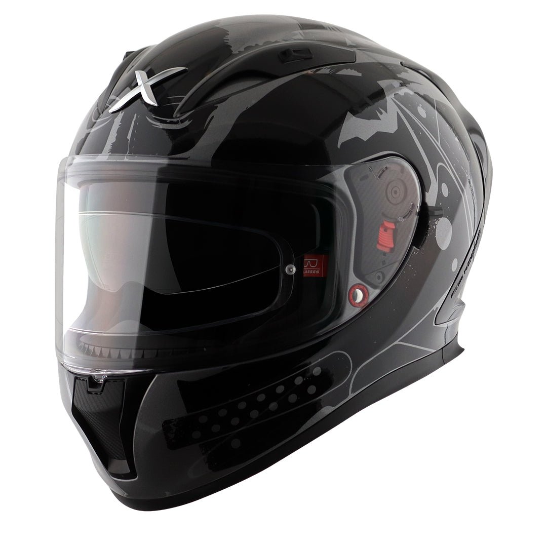 Street Dc Batman Helmet (Anthracite Black) - Image 2