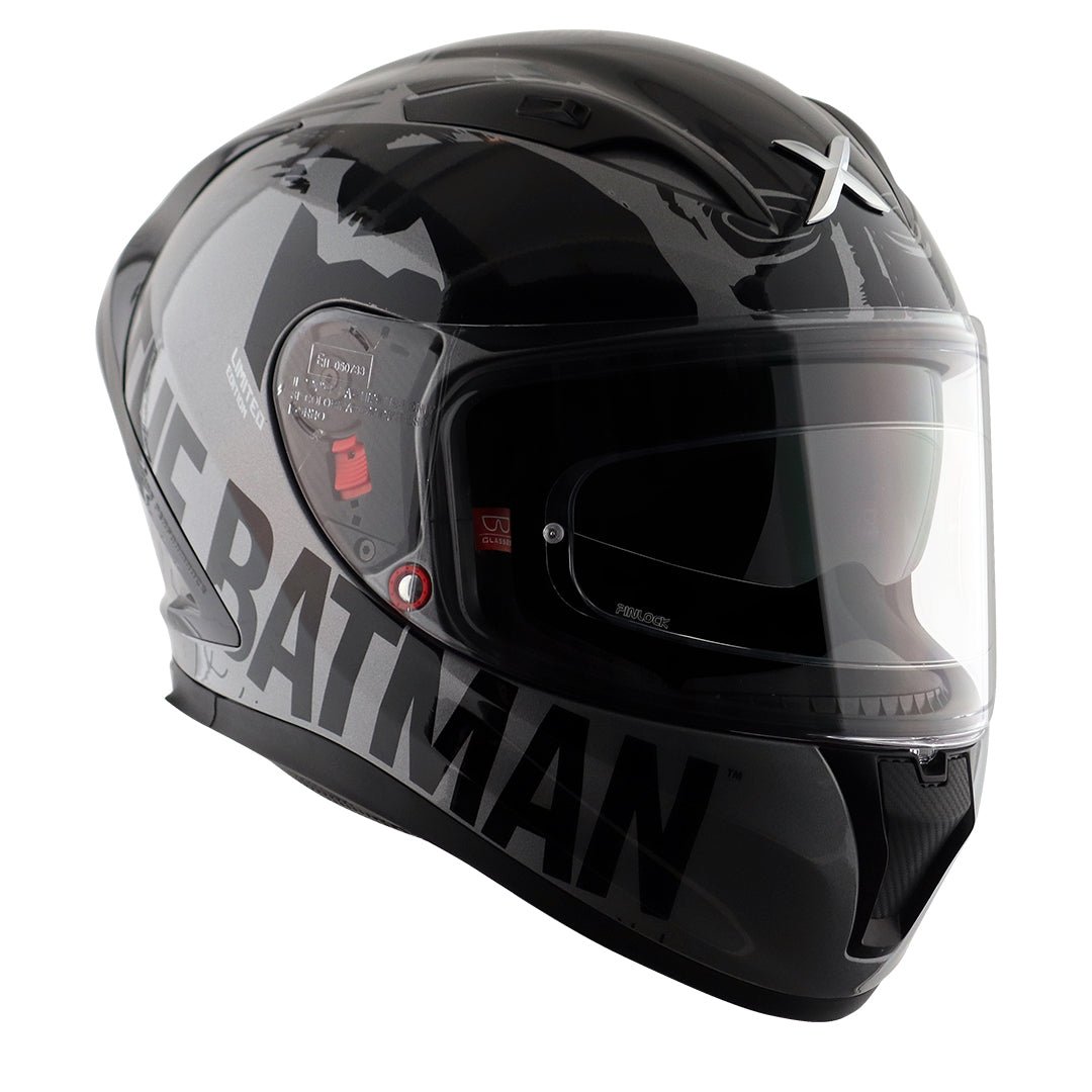 Street Dc Batman Helmet (Anthracite Black) - Image 4