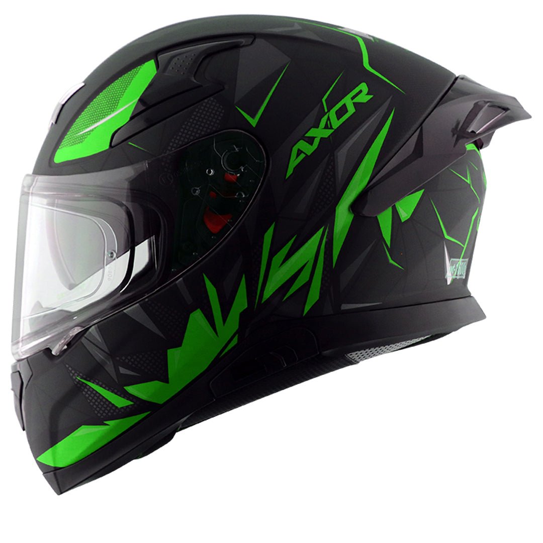 Apex Hunter Helmet (Black Neon Green)