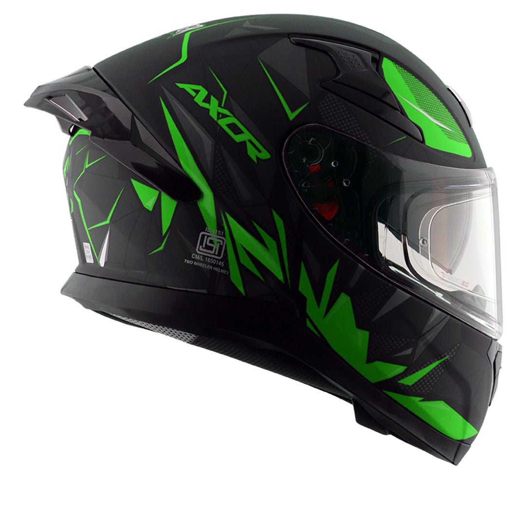 Apex Hunter Helmet (Black Neon Green) - Image 5
