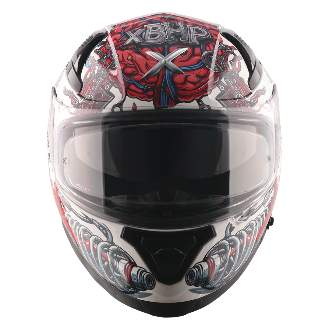 Axor Xbhp Bionic Helmet (White Red) - Image 3