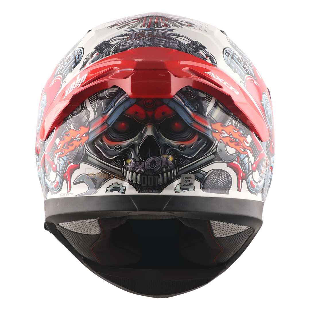 Axor Xbhp Bionic Helmet (White Red) - Image 6