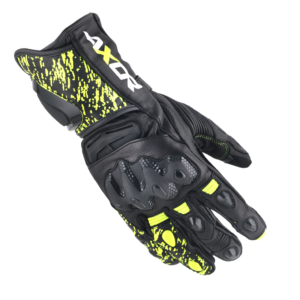 Axor Enzo Riding Gloves (Black Neon Yellow)