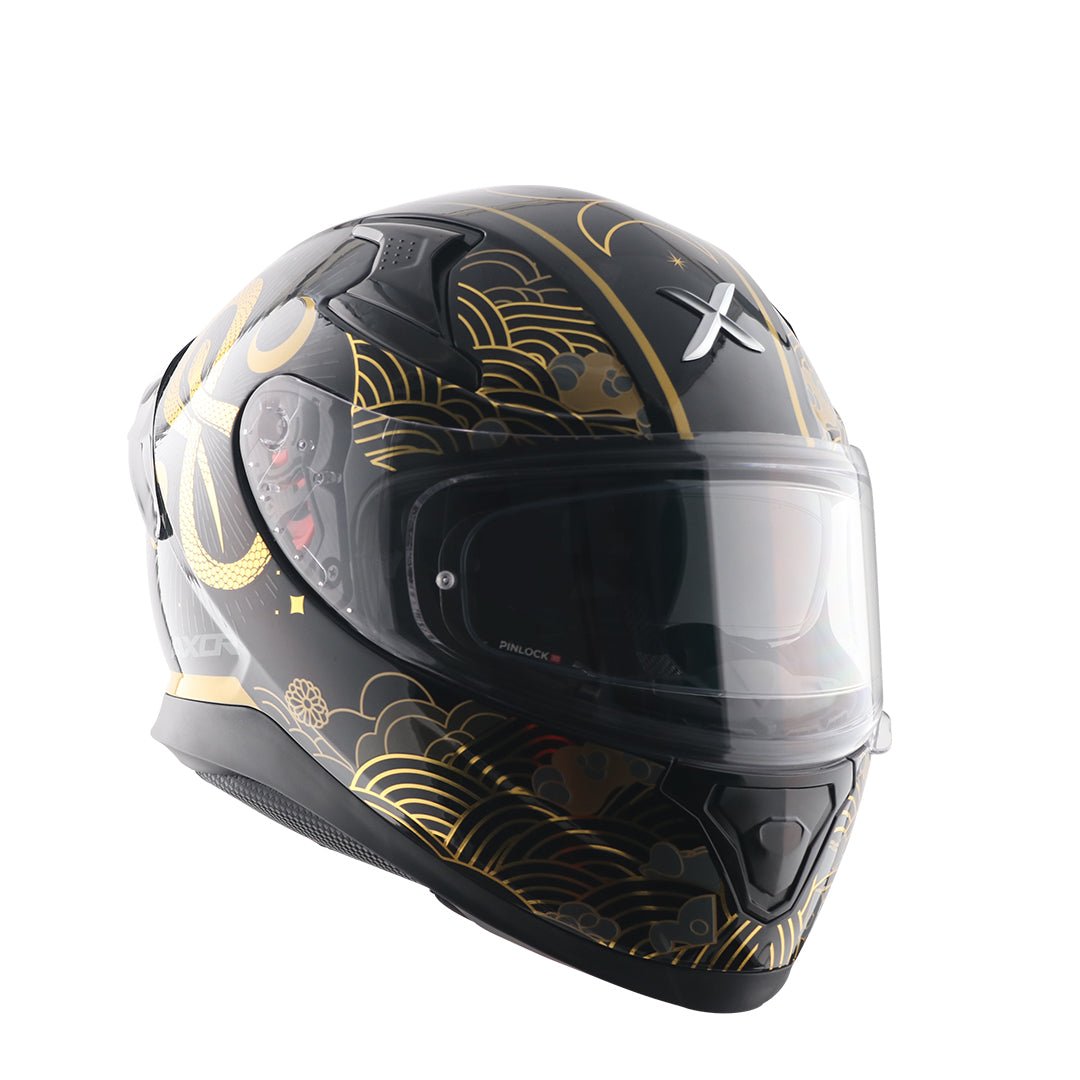 Apex Infinity Helmet (Black Gold) - Image 4