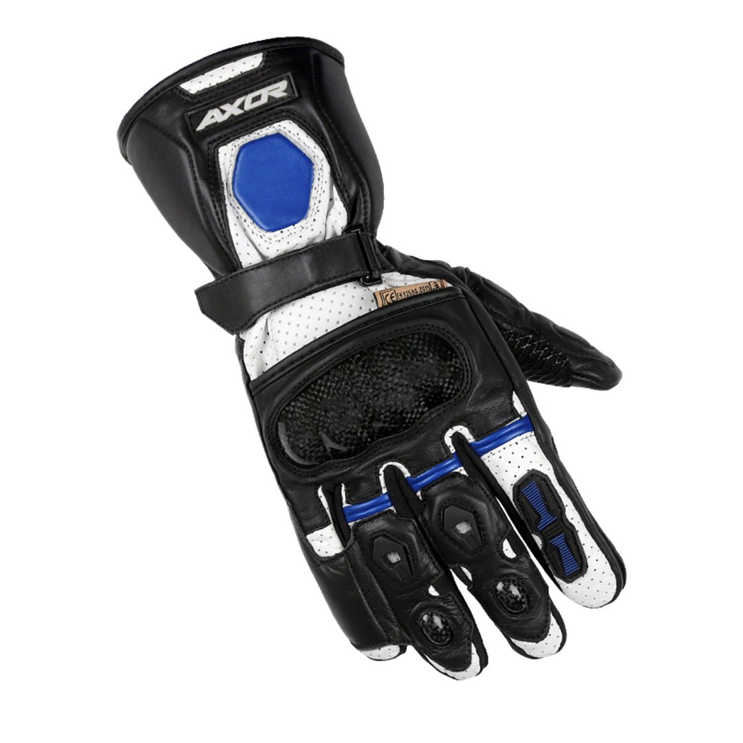 Axor Lycan Riding Gloves (Black Blue) - Image 2