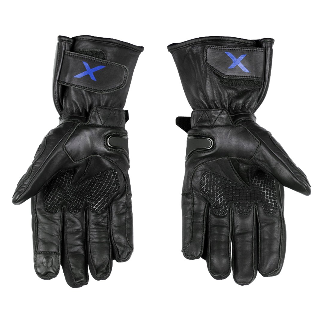 Axor Lycan Riding Gloves (Black Blue) - Image 3