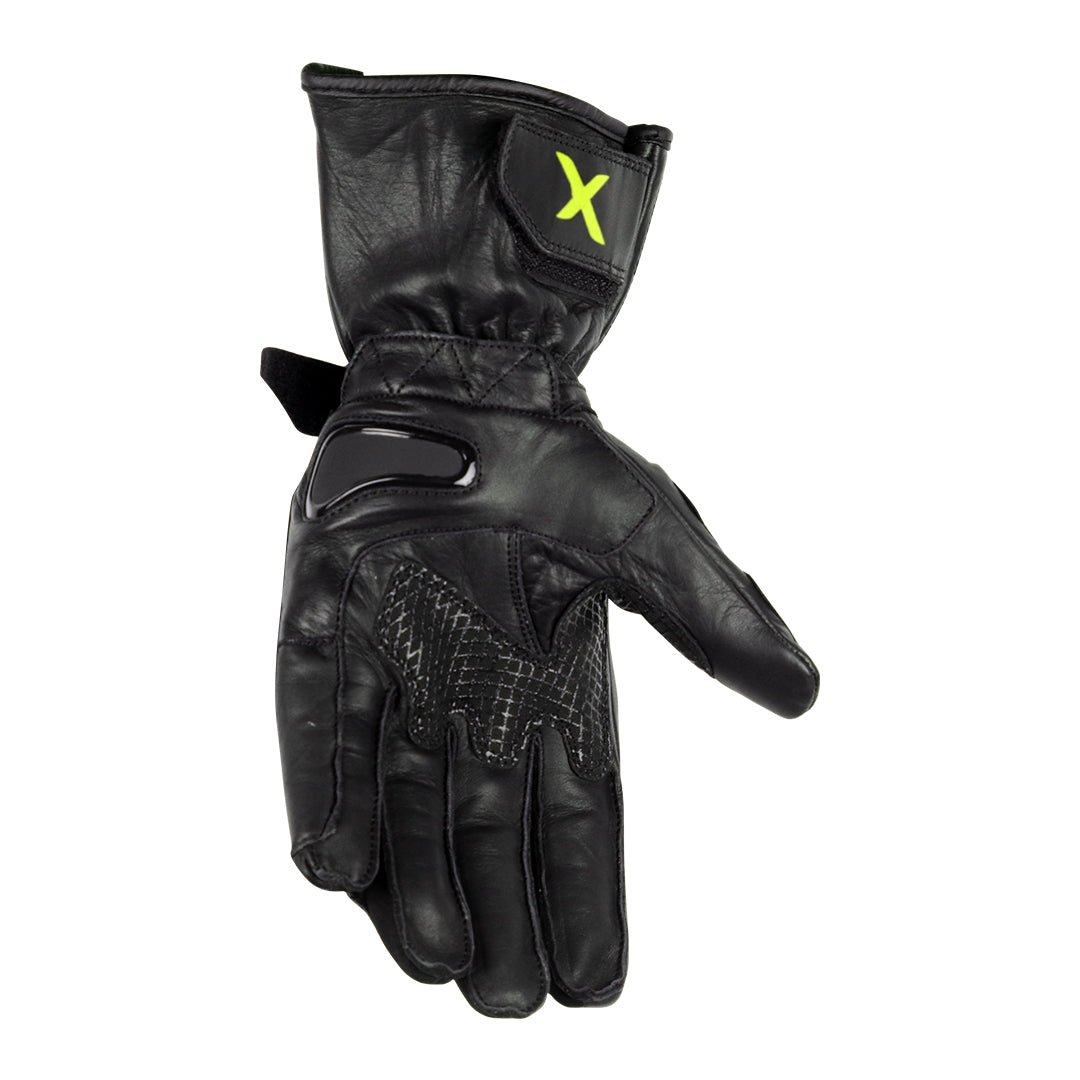 Axor Lycan Riding Gloves (Black Neon Yellow) - Image 3