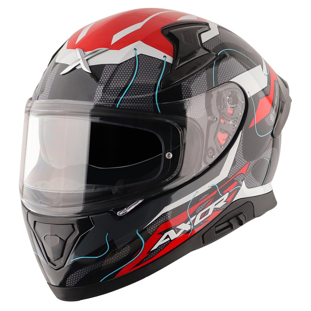 Apex Dynamo Helmet (Black Red)