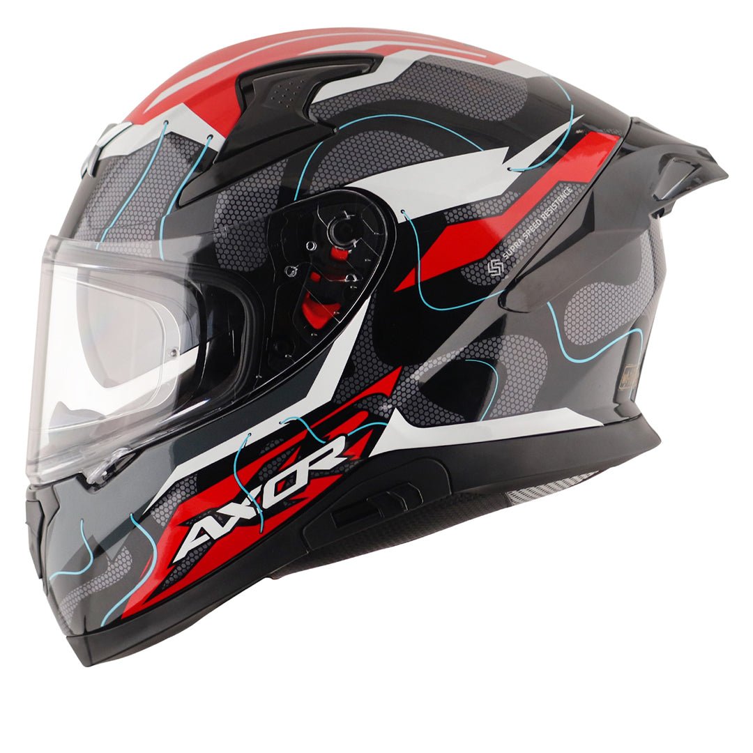 Apex Dynamo Helmet (Black Red) - Image 3