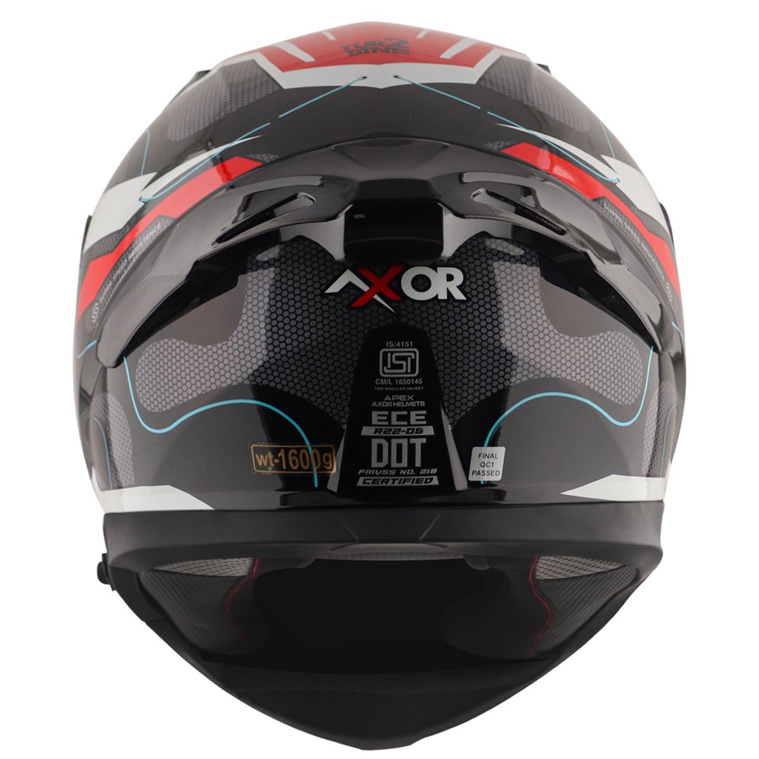 Apex Dynamo Helmet (Black Red) - Image 5