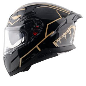 Apex Marvel Black Panther Helmet (Black Gold)