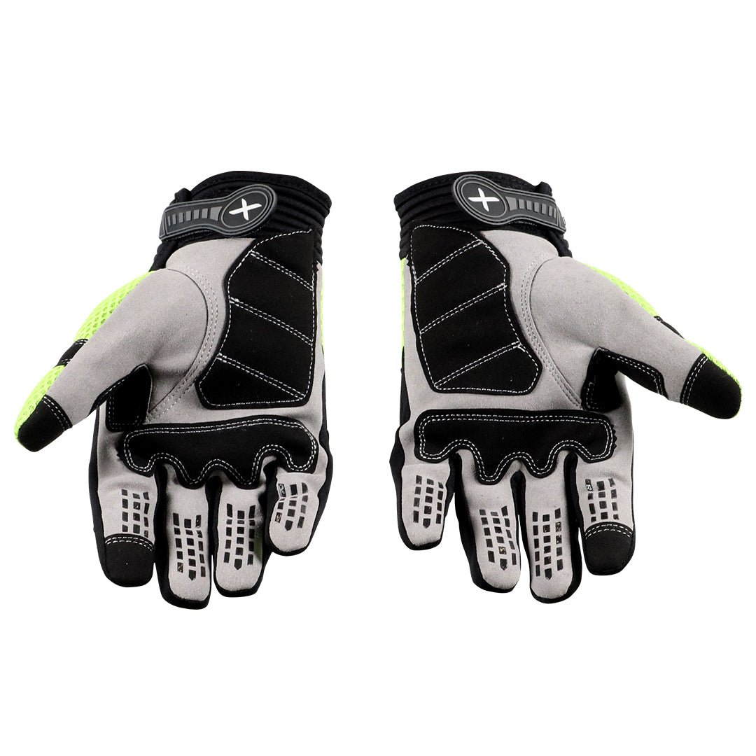 Axor Airstream Riding Gloves (Black Neon Green) - Image 3