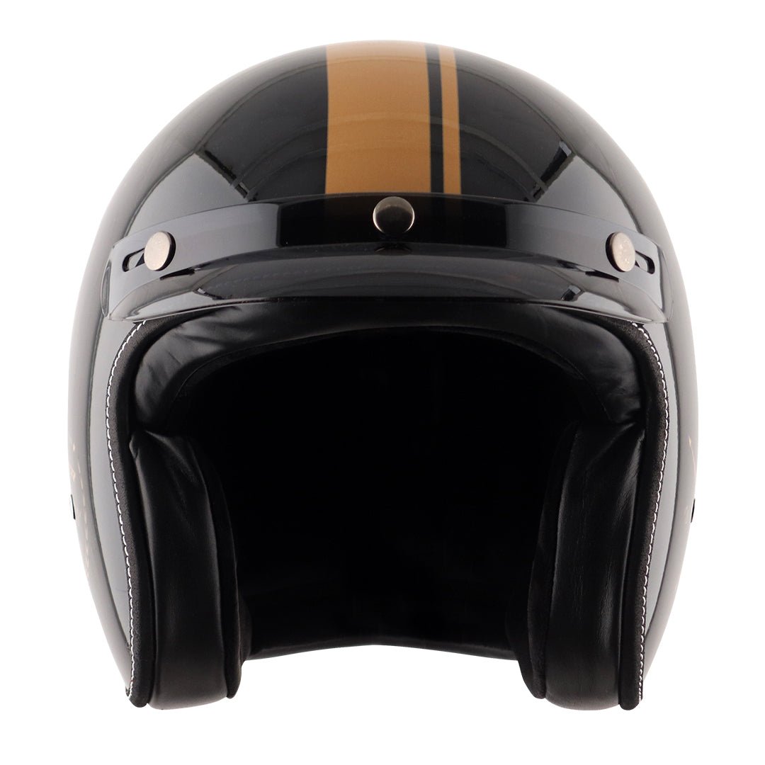 AXOR Retro Jet Euro Globe Helmet (Black) - Image 2