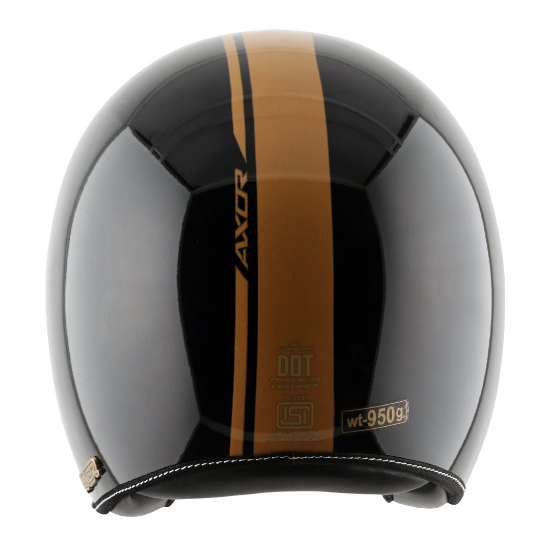 AXOR Retro Jet Euro Globe Helmet (Black) - Image 5