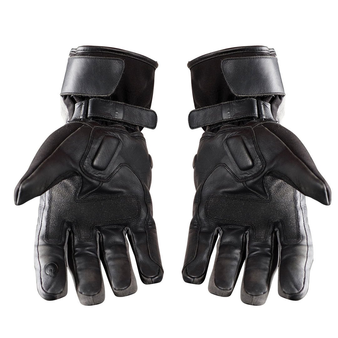 Axor Sela Waterproof Riding Gloves (Black Grey) - Image 4