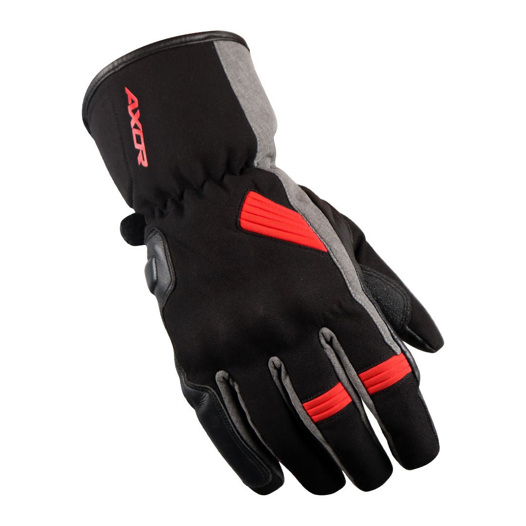 Axor Sela Waterproof Riding Gloves (Black Grey) - Image 2
