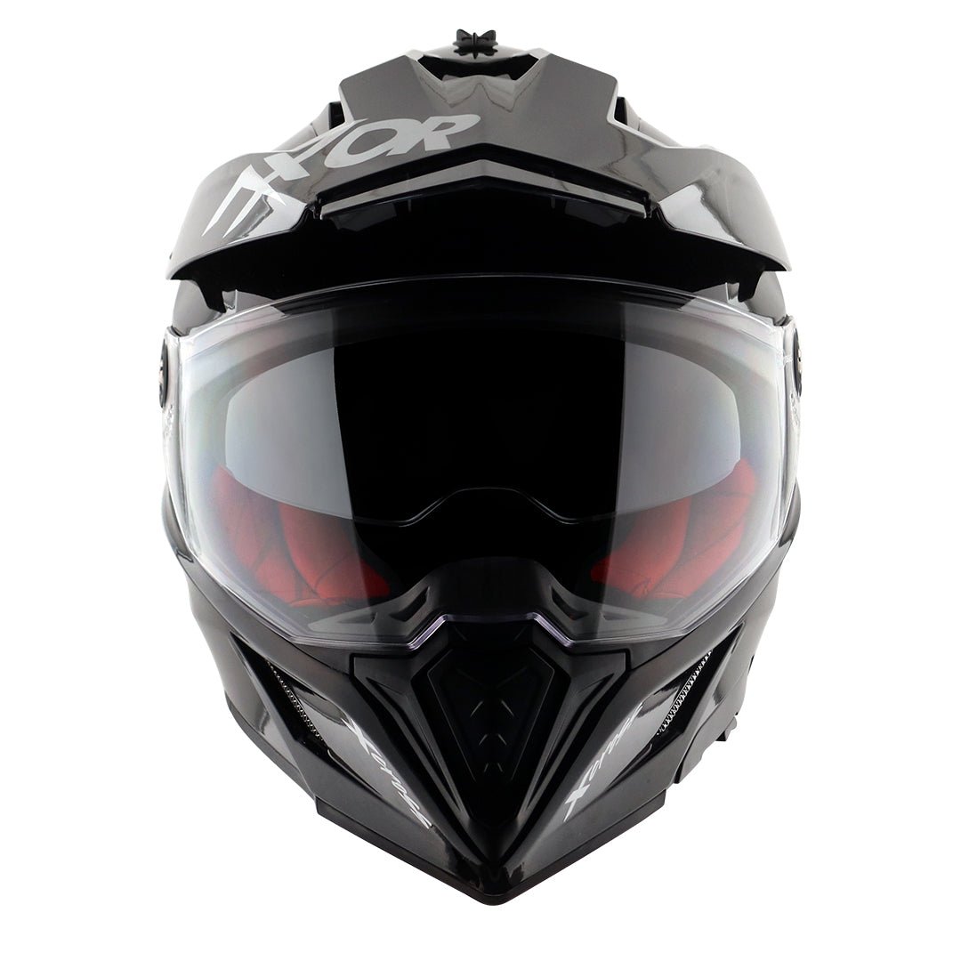 X-Cross Dual Visor Helmet (Black) - Image 3