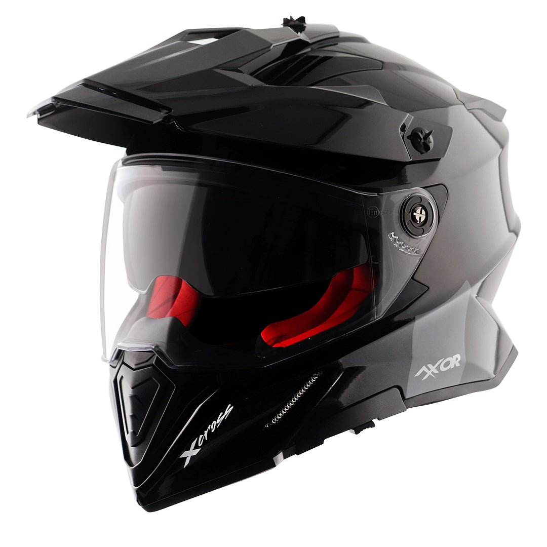 X-Cross Dual Visor Helmet (Black)