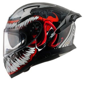 Apex Marvel Venom Helmet (Black Red)