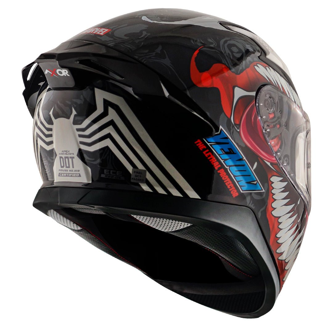 Apex Marvel Venom Helmet (Black Red) - Image 6