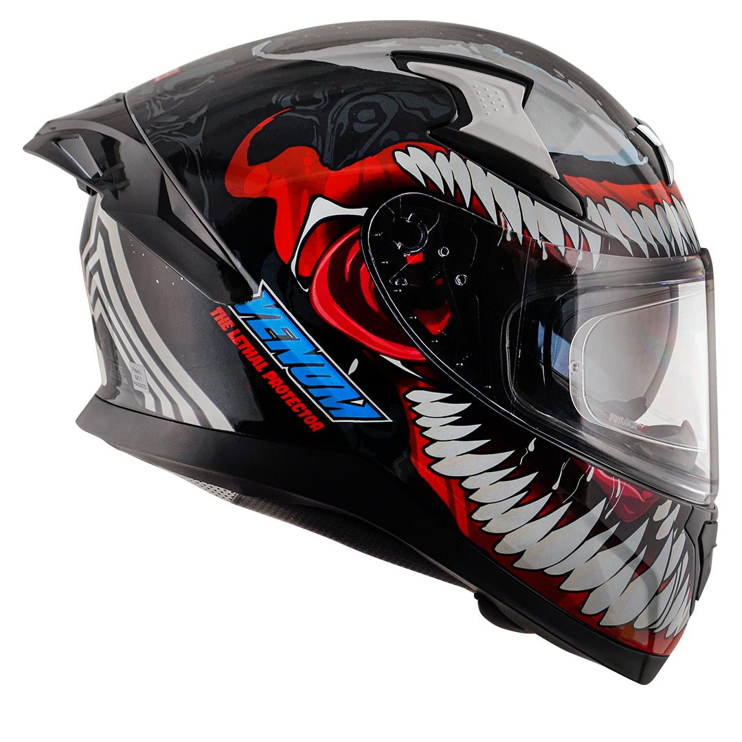 Apex Marvel Venom Helmet (Black Red) - Image 5