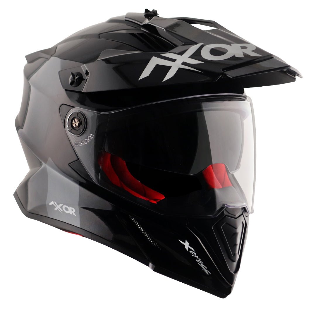X-Cross Dual Visor Helmet (Black) - Image 10