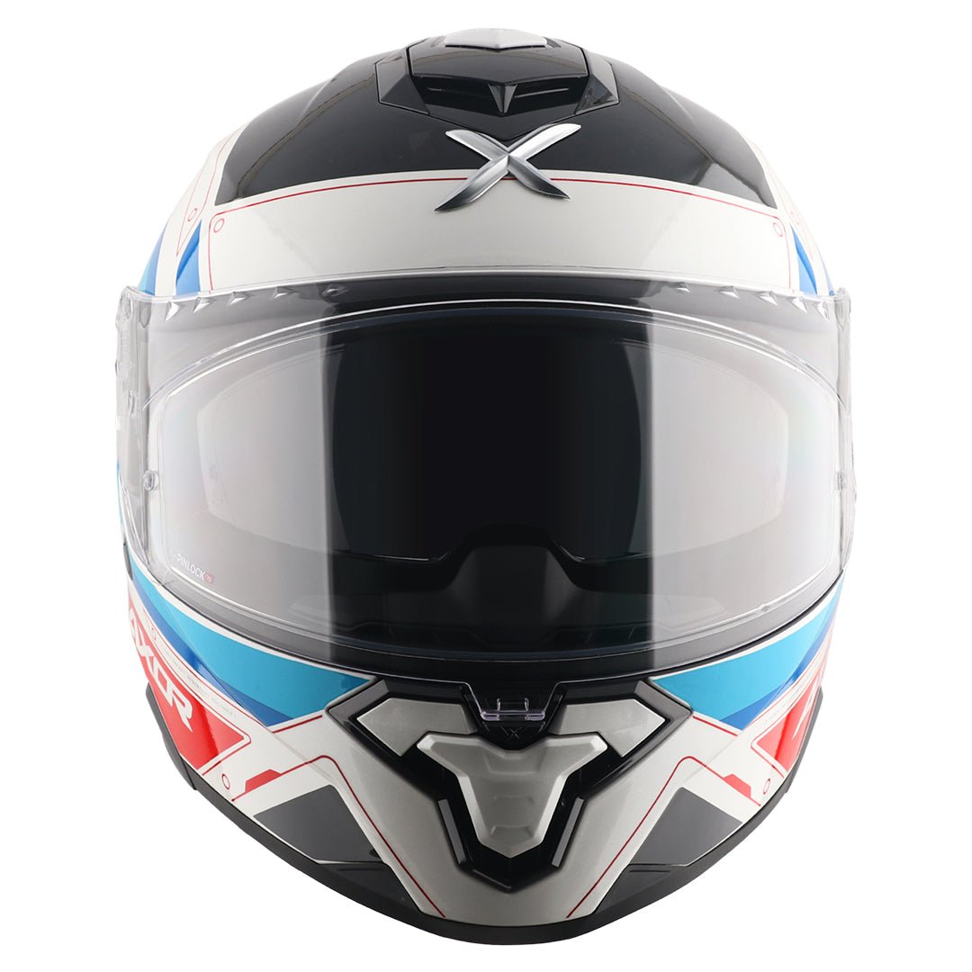 Axor Brutale Ryden Dual Spoiler Helmet (White Red) - Image 3