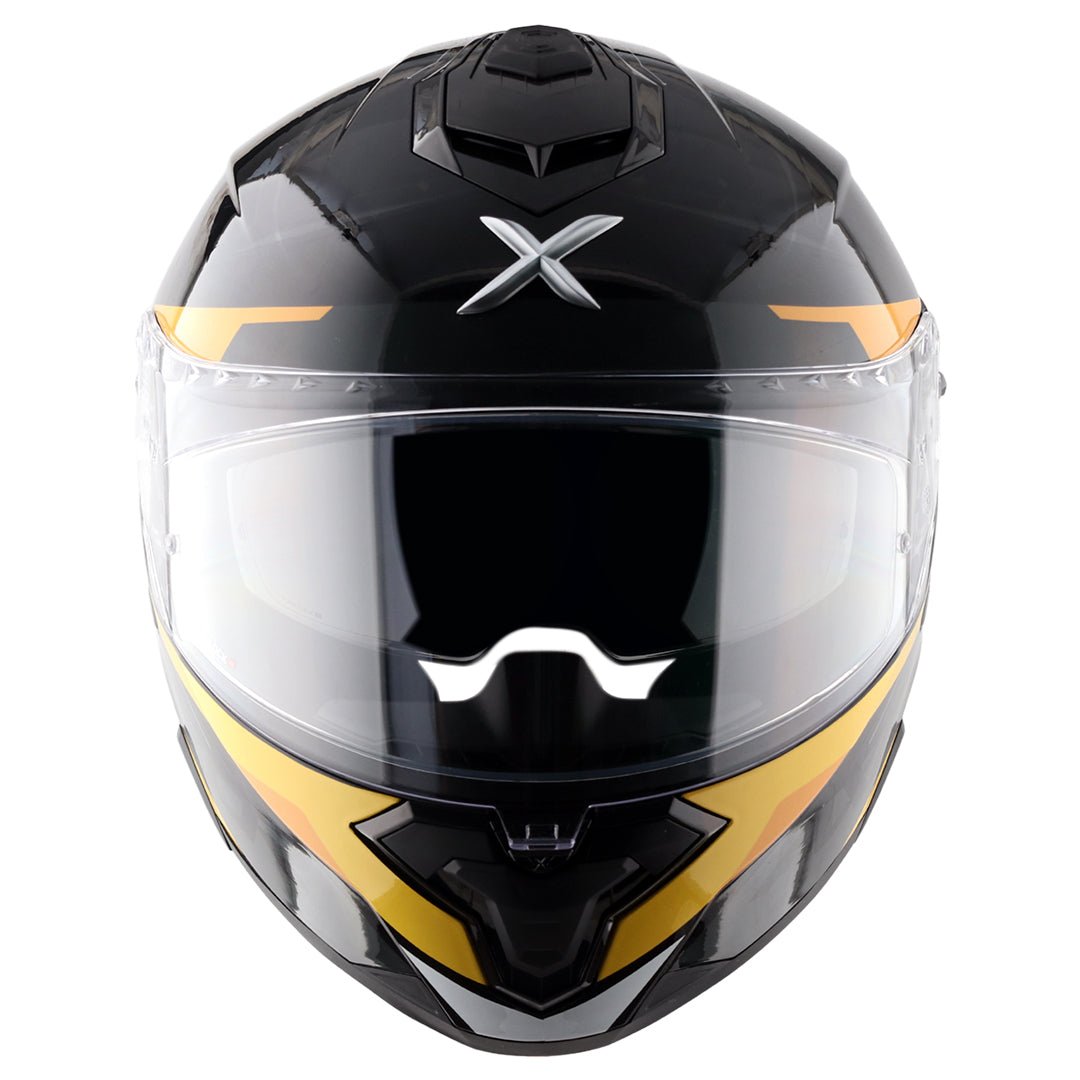 Axor Brutale Kryptic Dual Spoiler Helmet (Black Yellow) - Image 3